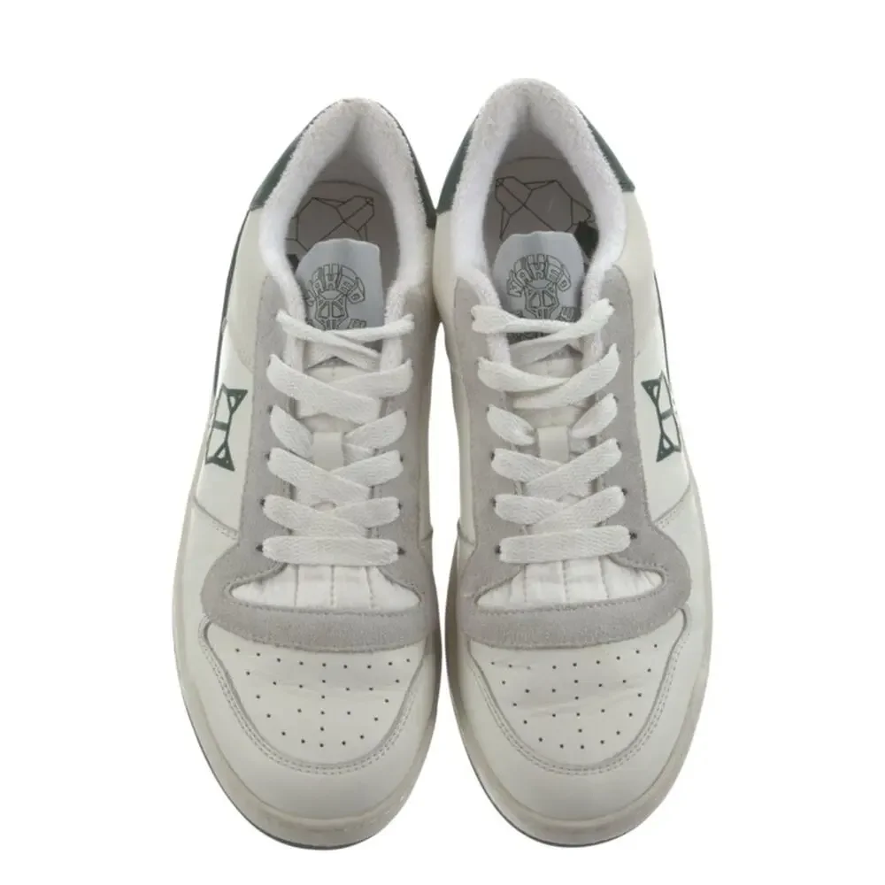 Naked Wolfe Ravenn Forrest‎ Green Leather Sneakers Womens Size 10 NIB